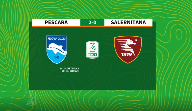 HIGHLIGHTS #PescaraSalernitana 2-0