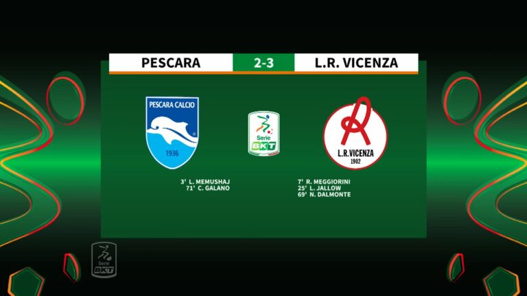 HIGHLIGHTS #PescaraVicenza 2-3