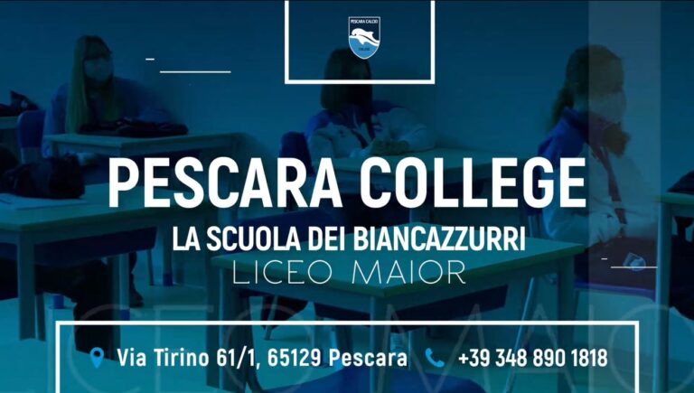 LIVE Presentazione PESCARA College
