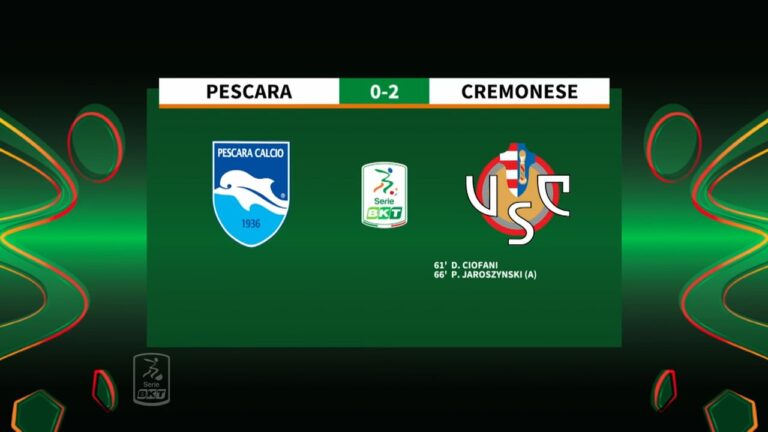 HIGHLIGHTS #PescaraCremonese 0-2