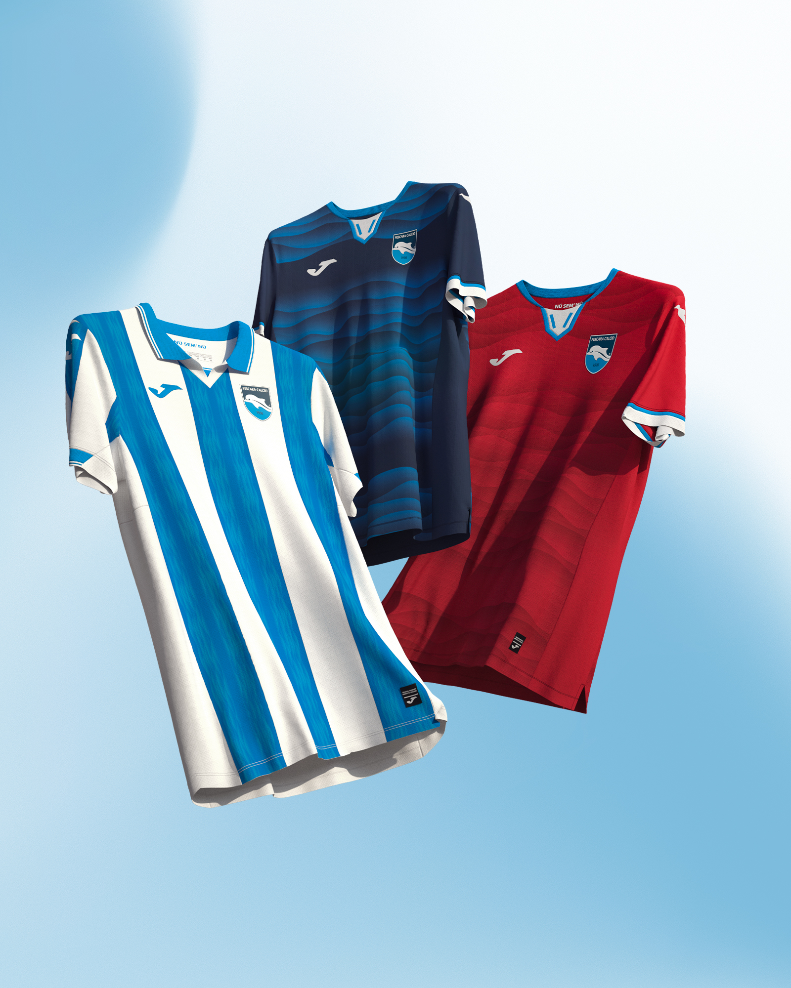 Maglietta Tifosi Adulti Bambini Maglietta Pescara VESTIPASSIONI - Tifosi Città Italiane - Adulti E Bambini - Lavabile 30° Giacchino Pescara Vestipassioni - 6
