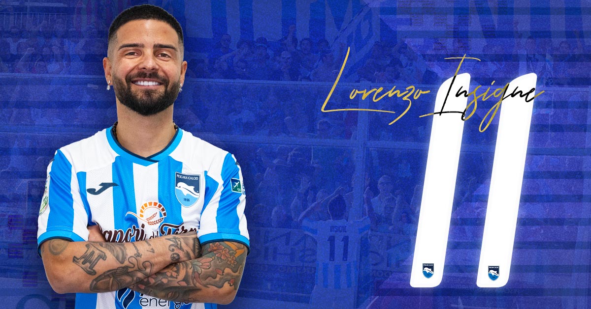 Lorenzo Insigne torna in biancazzurro